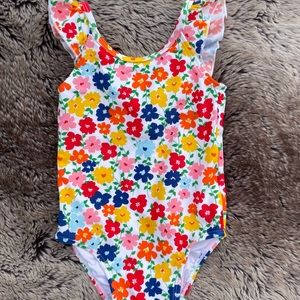 80/18-24M Hanna Andersson flower swimsuit